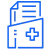 Medical-Certificate plus paper Icon